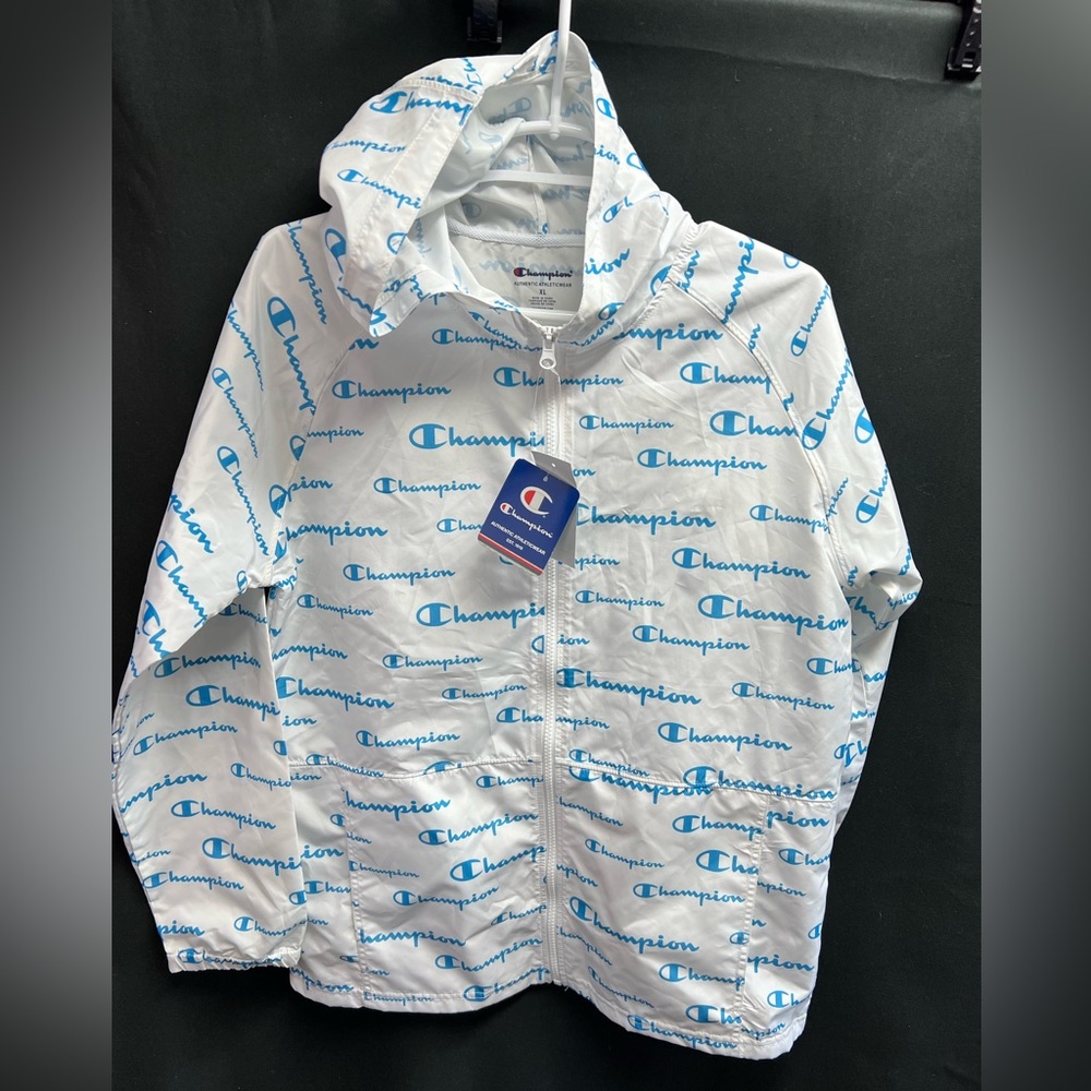 Champion Windbreaker Jacket Unisex XL